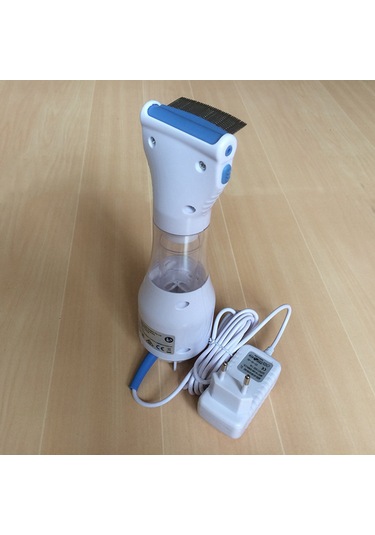 Geeksen Evcil Hayvan Elektrikli Bit Kene Temizleyici, Kedi Köpek Tüy Temizleme Aleti, 3 Filtreli Avrupa Standartı