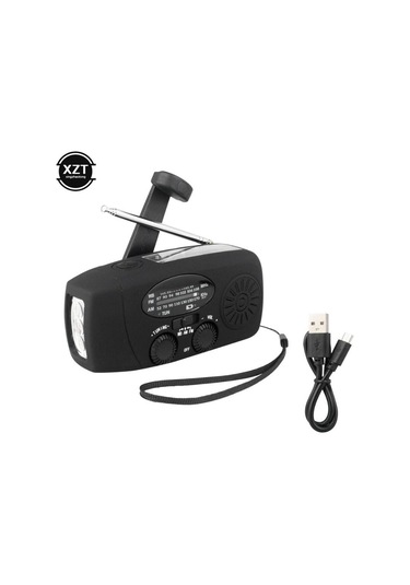 Greatone Taşınabilir Radyo Powerbank El Feneri Mavi