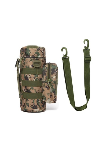 Koyu Yeşil Açık Su Şişesi Torbaları Askeri Saldırı Taktik Seyahat Yürüyüş Dağcılık Çanta Aksesuarları Çanta Çeşitli Çantalar Koyu Yeşil