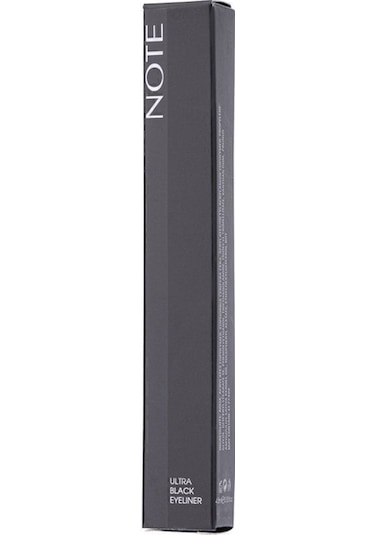 Note Cosmetique Ultra Black Eyeliner Kıl Fırça Uçlu - Siyah