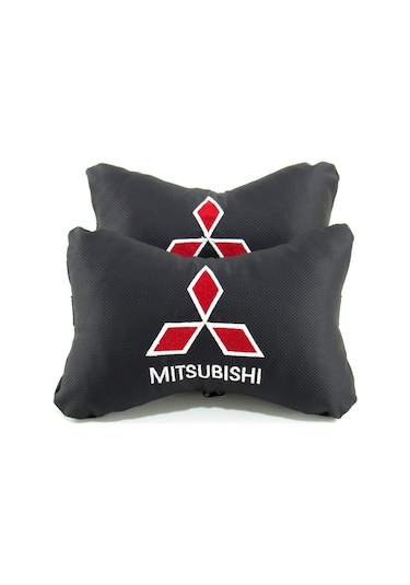Mitsubishi Deri Boyun Yastığı 2 Li