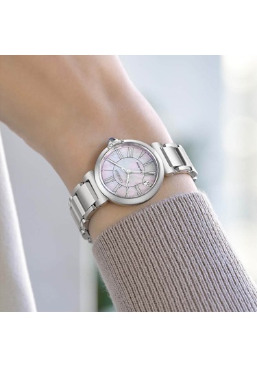 Citizen L 29.5 Mm Quartz Saat Em1060-87y Sedef