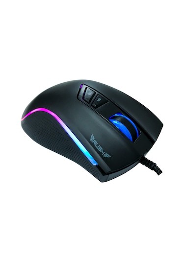 Rush Assault RM85 10000DPI 7D RGB Makro Oyuncu Gaming Mouse