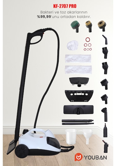 Youban KF2707 Pro Buharlı Temizlik Makinesi