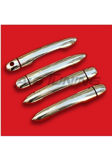 Renault Clio 3 Grandtour Krom Kapı Kolu Takımı Paslanmaz Çelik N11.543