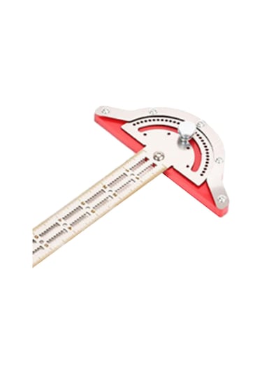 Suntek T Cetvel Çok Açılı Cetvel Açıölçer Ölçü Aracı