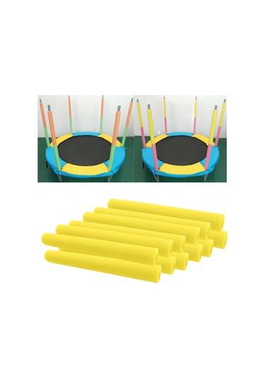 Suntek 12 Adet Trampolin Direği Köpük Kovanları Sarı