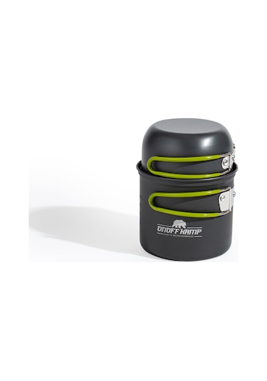 Kamp Tencere Seti 1-2 Kişilik Kamp Potu Çok Renkli