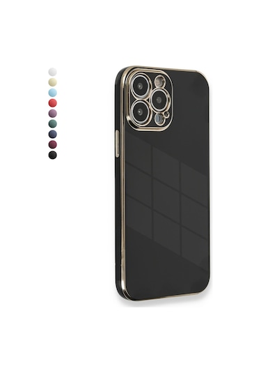 İphone 15 Pro Kılıf Luxury Seri Kamera Korumalı Silikon Kapak