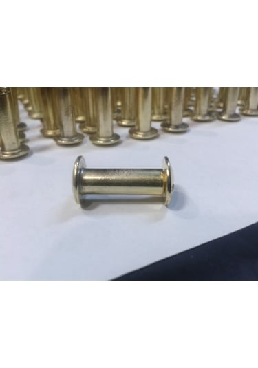 1.5 CM Dosya Klasör Menü Kartela Vidası Sarı 100 Adet