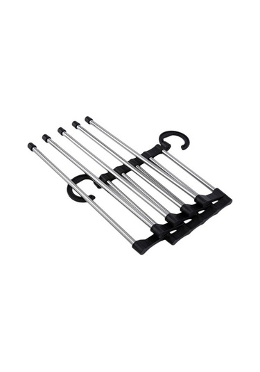 Dancemonkey 1 Adet Dolap Organizatörü Pantolon Raf Askılı Düzenleyici Ahşap