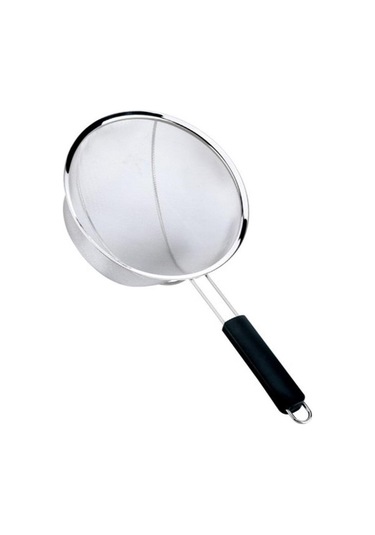 Kütükçüoğlu Takviyeli Süt Süzgeç 24 Cm Gri