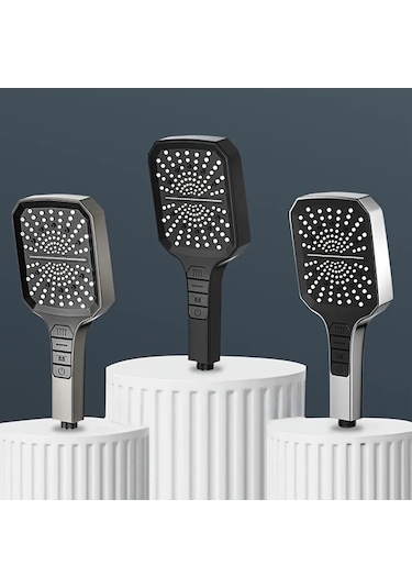 Fastbuy Challenger Musurjoy Duş Başlığı: 7 Modlu, Taşınabilir, 1.5m Hortumlu Panel