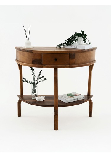 Elya Yarım Ay Dresuar Ceviz