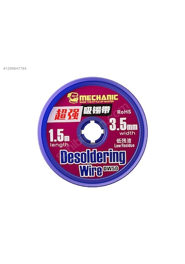 Mechanıc R300 Dw50 Lehim Fitili Sökücü Lehim Sökme Teli