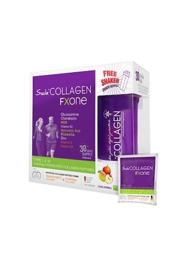 Suda Collagen Fxone Elma Aromalı Takviye Edici Gıda 30 X 13Gr Toz