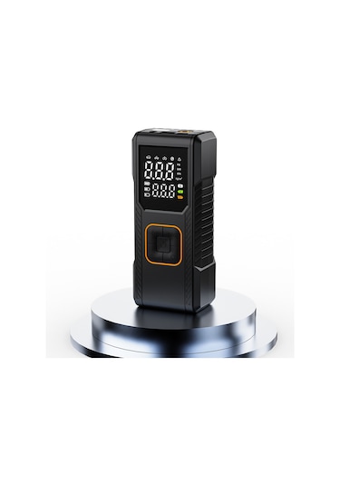 Kablolu Ve Akülü Çift Kullanımlı Czk -dc09 Dijital Ekranlı Lastik Şişirme Hava Kompresörü