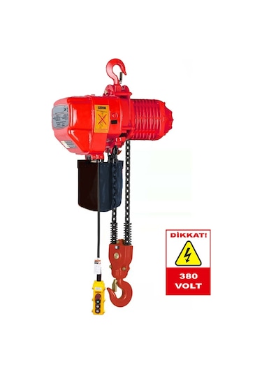 2 Ton 6 Mt Zincirli Vinç