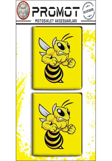 Stıcker Seti Vespa 3d Damla Logo 2 Li 10 Nötr