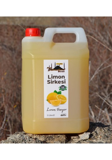 Limon Sirkesi 5lt %100 Katkısız Doğal Sağlıklı Sirke