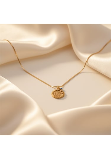 Solis Medallion Kolye Çok Renkli