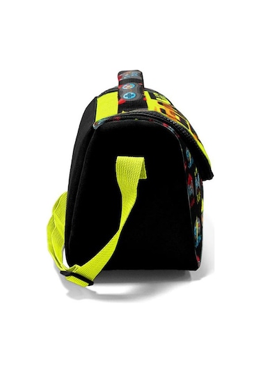 Coral High Kids Siyah Neon Sarı Game Over Desenli Thermo Beslenme Çantası 11728