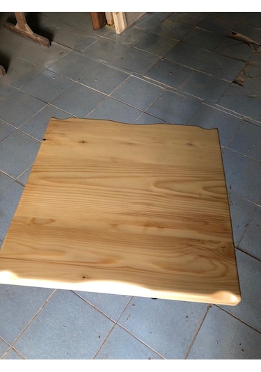 Bintaşmobilya Naturel Kütük Cafe Masası