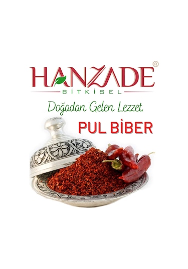 Hanzade Bitkisel Pul Biber Ekstra Çok Acı 500 G