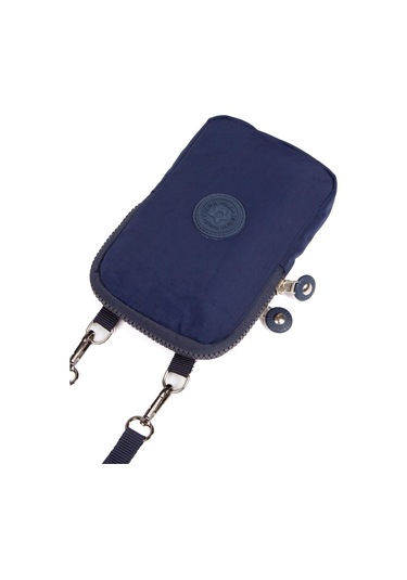 Newish Polo Suya Dayanıklı Krinkıl Kumaş Lacivert Kadın Çapraz Omuz Ve Bel Çantası - Kadın Lacivert