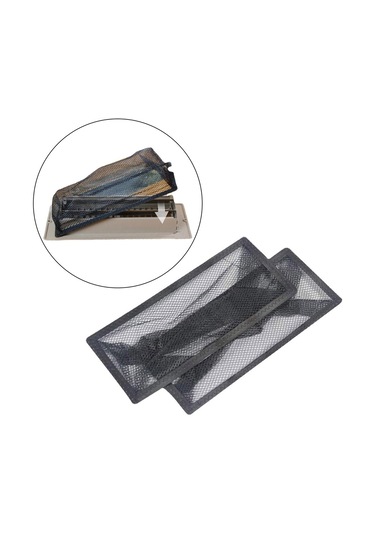 Homyl 2 Kat Kayıt Kapağı Ev Havalandırma Taşınabilir Siyah