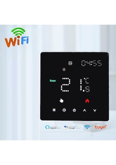 Novahub Haftalık Programlı Sıcaklık Termostat, Su Isıtma Sistemi İçin