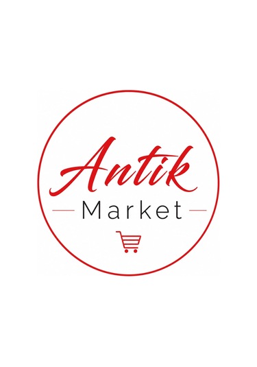 Antik Market Premium Daktilo Şeridi Kırmızı Siyah Tek Makaralı