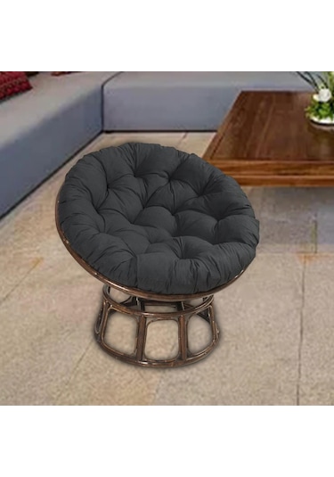 Suntek Magideal 24inx24 "veranda Koltuk Minderi Sandalye Pedleri Siyah