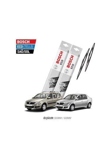 Dacia Logan Silecek Takımı 2004-2013 Bosch Eco