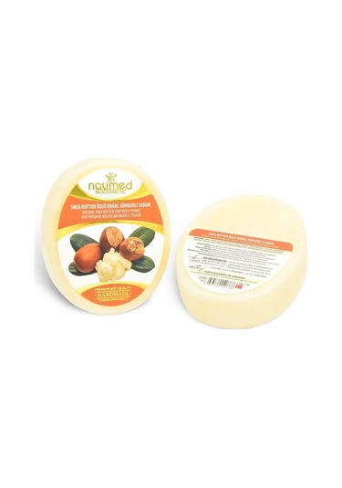 Shea Butter Batık Ve Çilek Bacak Onarımına Yardımcı Doğal Süngerli Sabun Shea Yağı
