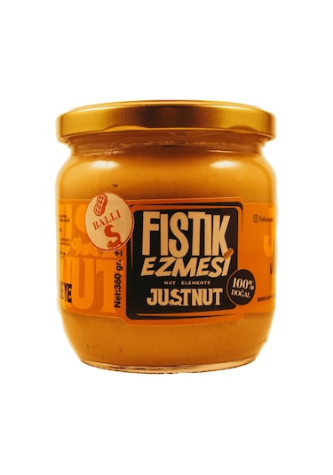 Justnut Ballı Fıstık Ezmesi 360 G
