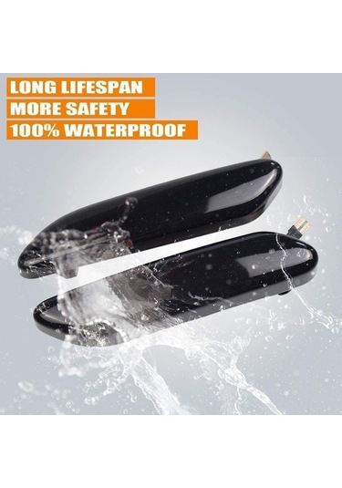 Didadodo Araba Dinamik Amber Led Ön Çamurluk Işaretleyici Işıklı Dönüş Sinyali Lambası Için Bmw Mini Cooper R60 R61 Paceman