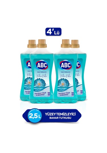 ABC Yüzey Temizleyici Bahar Tutkusu 4 x 2500 ML