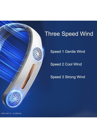 Dört Turbo Boyunlu Fan Bladeless Portatif Boyunlu Fan E6up4m Beyaz