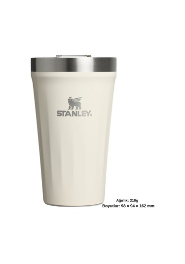 Stanley Everyday Tumbler Termos Bardak 0.47 Lt Termos Kupa Kamp Bardak Matara Bej