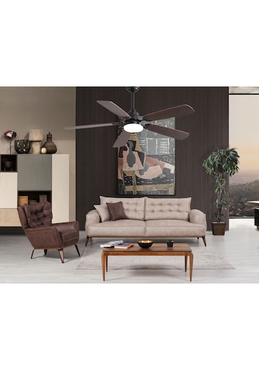 Fancium DKF-510 Led Aydınlatmalı Uzaktan Kumandalı Tavan Vantilatör