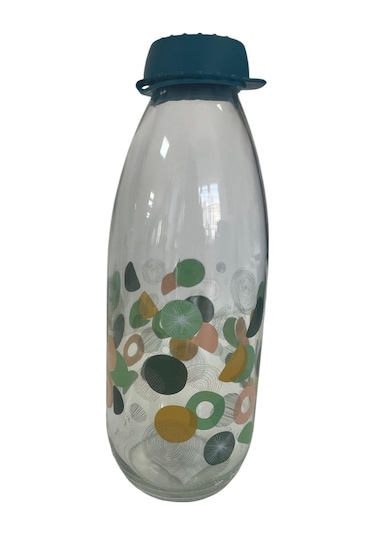 Selka Home 2'li 1000 Ml Desenli Su Şişesi