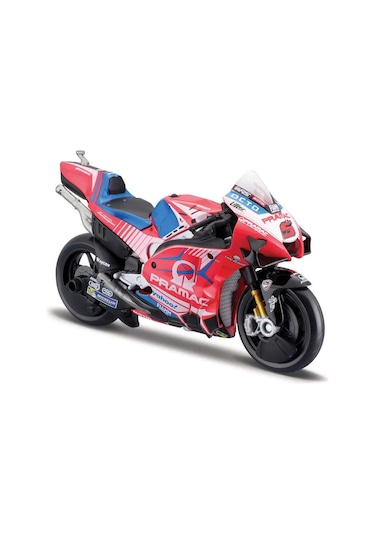 Maisto 1:18 2021 Ducati Pramac Racing Motorsiklet