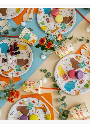 Albeta Tek Kullanımlık Parti Takımı 20 Kişilik Çocuk Partisi 253270973 100 adet