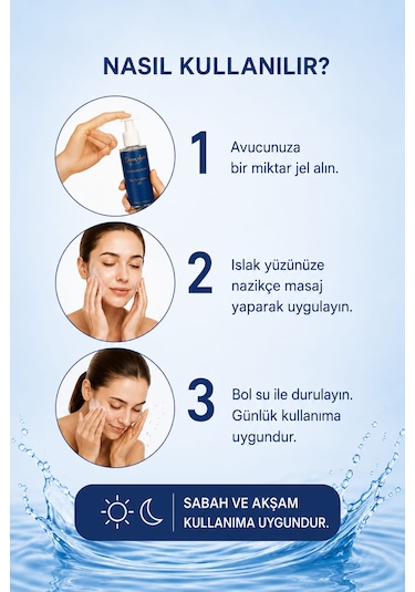 Dermaura Niacinamide İçerikli Yüz Temizleme Jeli 200 ML
