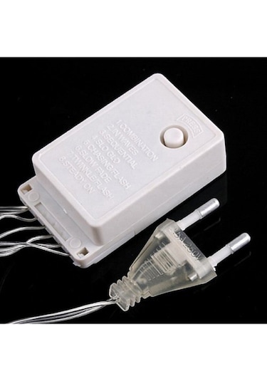 Rgb Renkli Işık Pirinç 10 Metre 100'lü Ledli Yılbaşı Ağaç Işık