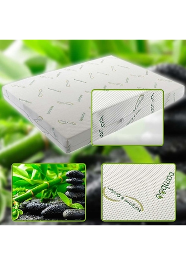Babyhopeankara 150X200 Ortopedik Bamboo Visco Yatak 150*200 Çift Kişilik Yatak