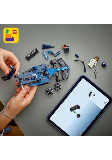 LEGO® Speed Champions Williams Racing FW46 F1® Yarış Arabası 77249 - 10 Yaş ve Üzeri Çocuklar için Yaratıcı Oyuncak Yapım Seti (263P)