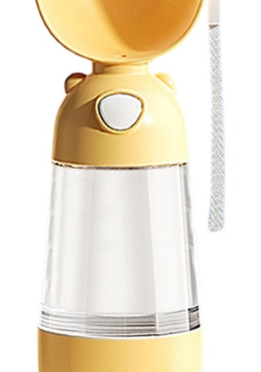 Suntek Köpek Su Şişesi 7,5cmx28,5cm-besleyicili-sarı