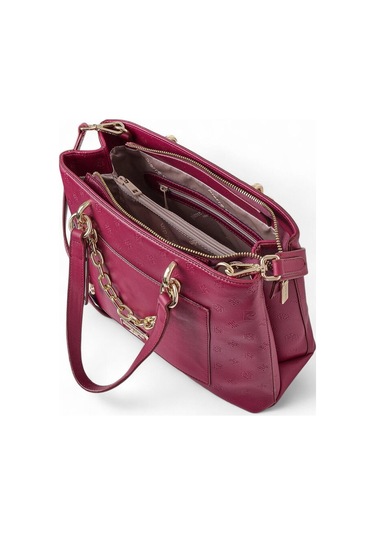 Pierre Cardin Logo Detaylı Vişne Kadın El Çantası 05pc25k101-p 4125792